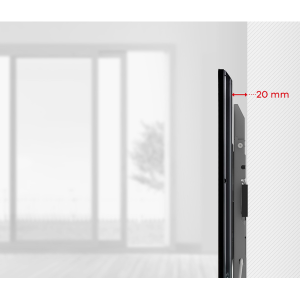Uchwyt ścienny do TV z systemem Easy Lock & Release i regulacją kąta nachylenia (32-90") · WM6621