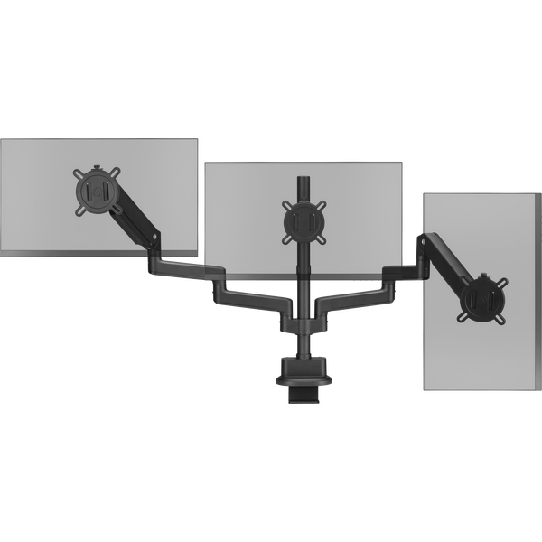 Uchwyt biurkowy na 3 monitory 13-27″ | OFA DM4310