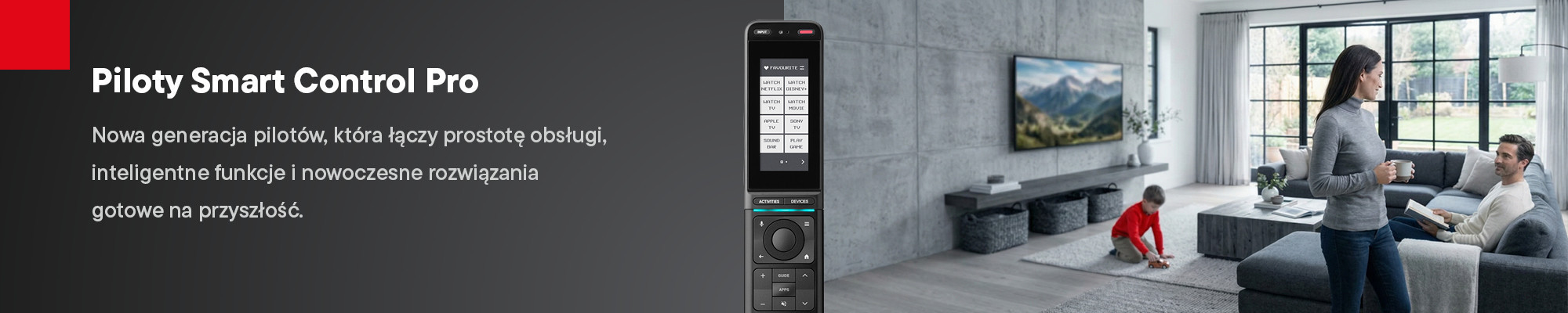 Piloty uniwersalne Smart Control Pro – sterowanie wieloma urządzeniami