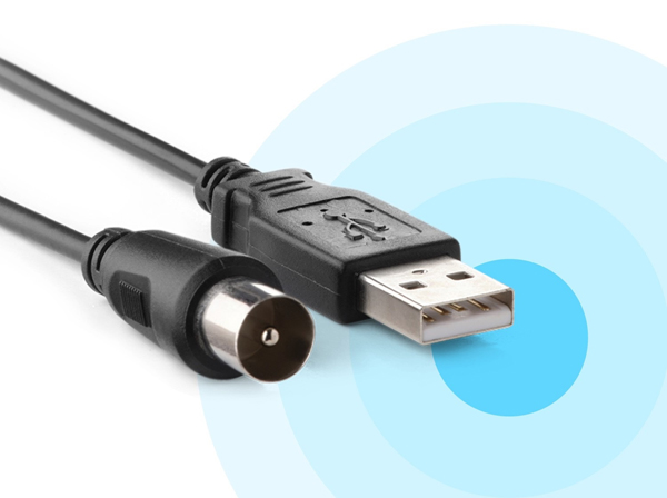 Zasilanie anteny SV9428 przez kabel USB z telewizora